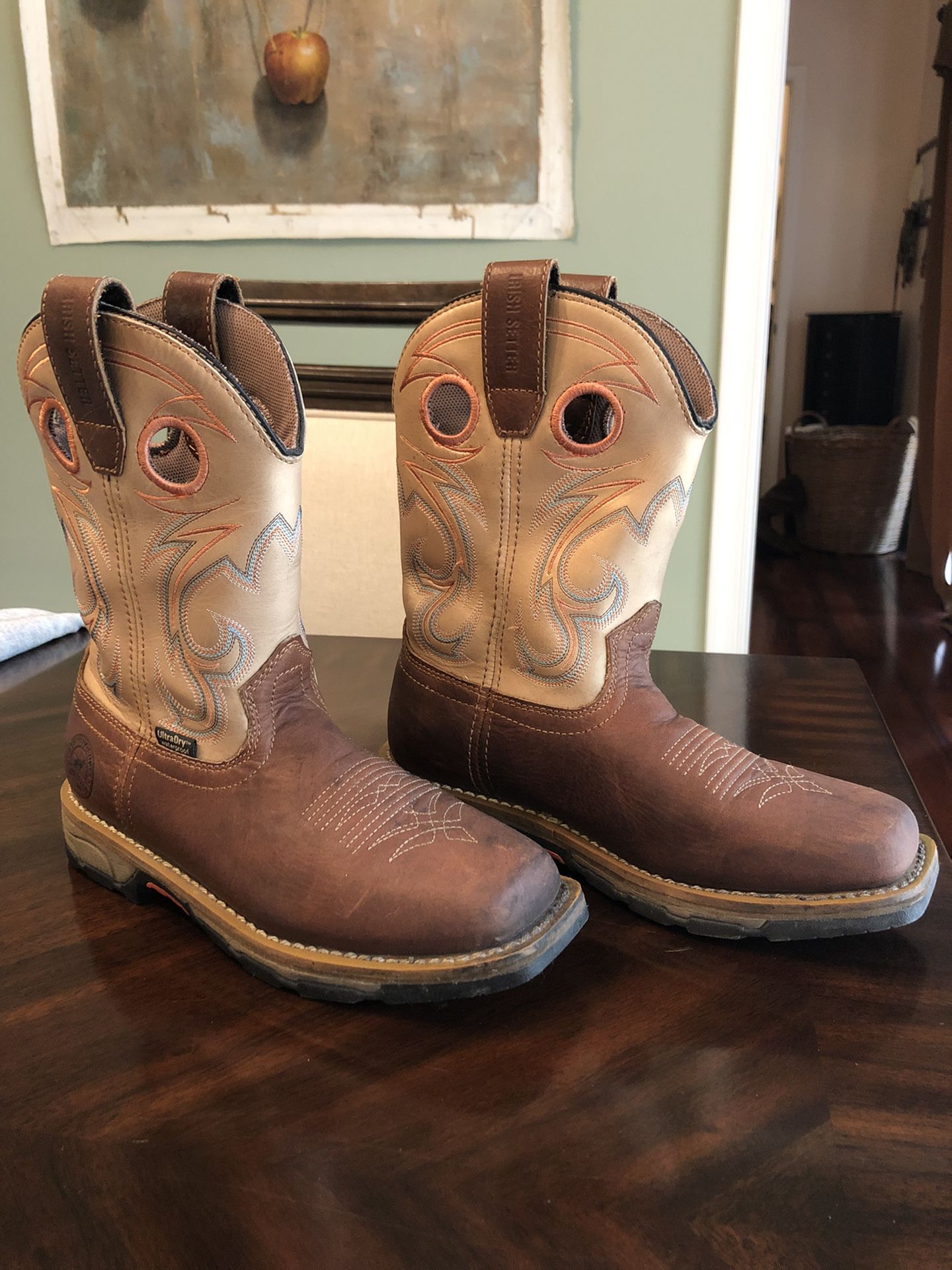 Red Wing Cowboy Style Work Boots