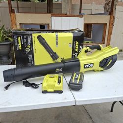 Ryobi 40V HP Whisper Series 730 CFM Jet Fan Leaf Blower 