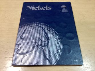New Whitman Nickel Coin Folder 