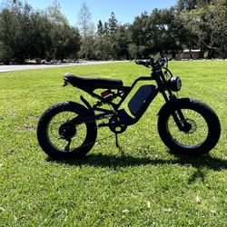 🎈🎈Monthly payments available $135/month Discover our Brand New Full Suspension 1500 Watt E Bike!