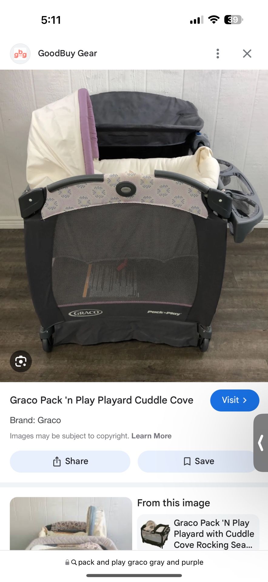 Pack And Play With Changing Table