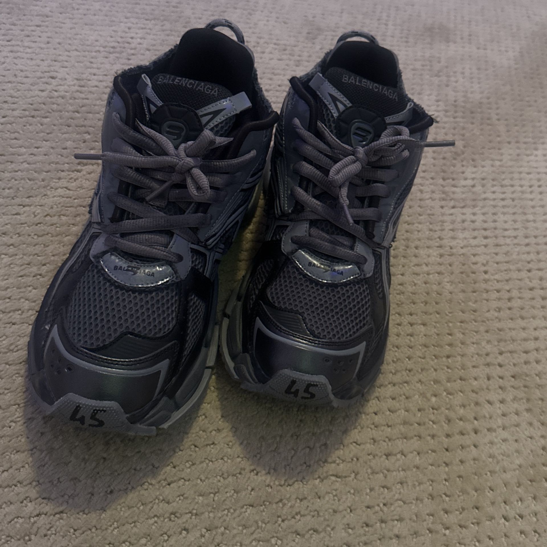 Black N Grey Balenciaga Runners