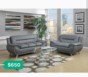 Brand New Sofa Loveseat Set $50 Down Takes It Home!