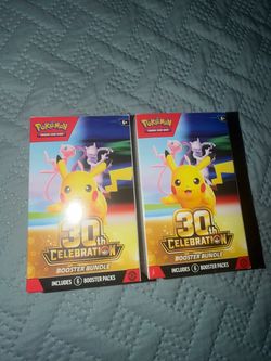 Pokemon 30th Celebrations Booster Bundles