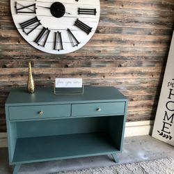 Beautiful Olive Deep Green TV Stand