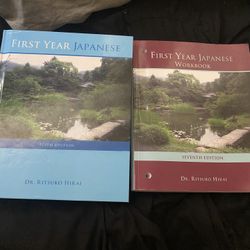 First Year Japanese 6th Edition And Workbook 7th Edition