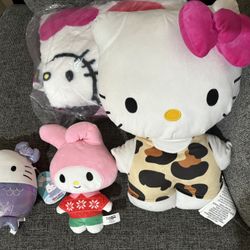 Hello Kitty Plushies 