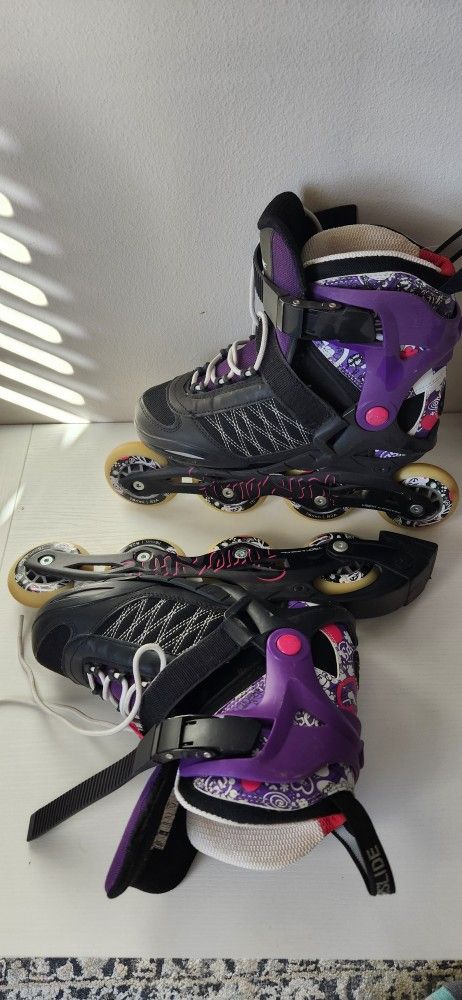 Powerslide Adjustable Inline Skates - Excelent Condition