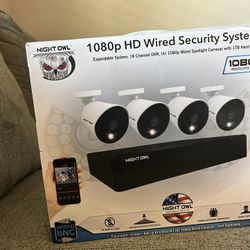 Wired Security Camera System