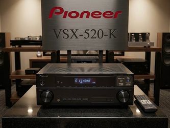 Pioneer VSX-520-K HDMI Receiver w/Remote