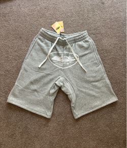 Corteiz Grey Fleece Shorts with Tags