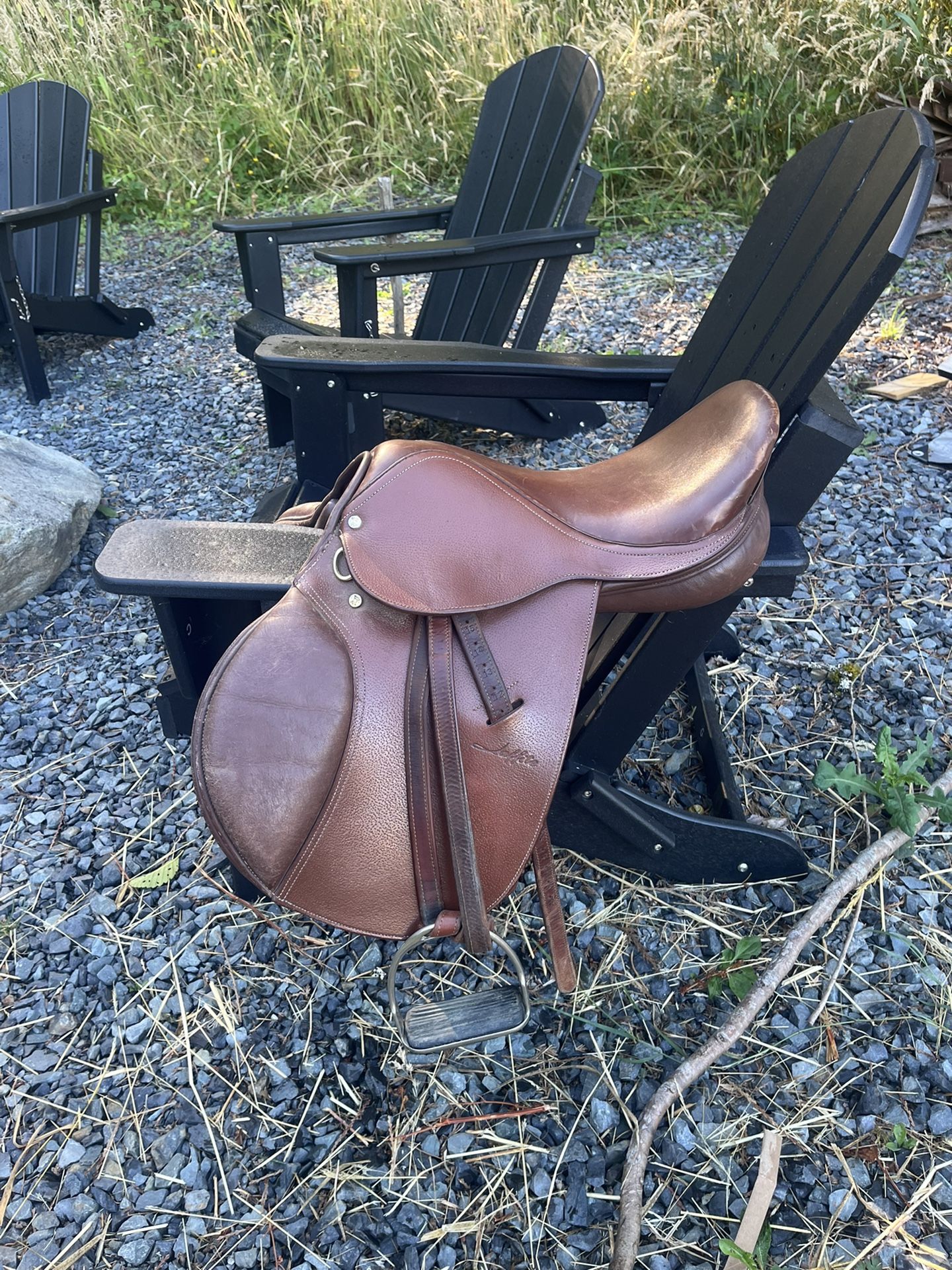 English Equestrian saddle
