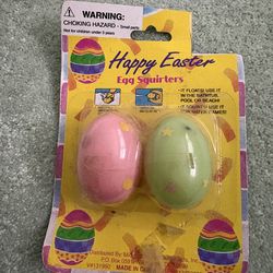 New Happy Easter egg squirter’s distributed by Midwestern home products
