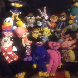 "Miscellaneous" Stuffed Animals And Characters...