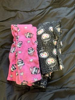 2 Pairs Fleece Pajama Pants