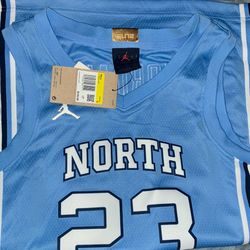 UNC Michael Jordan #23 Jersey Nike Jordan Brand Men’s Small