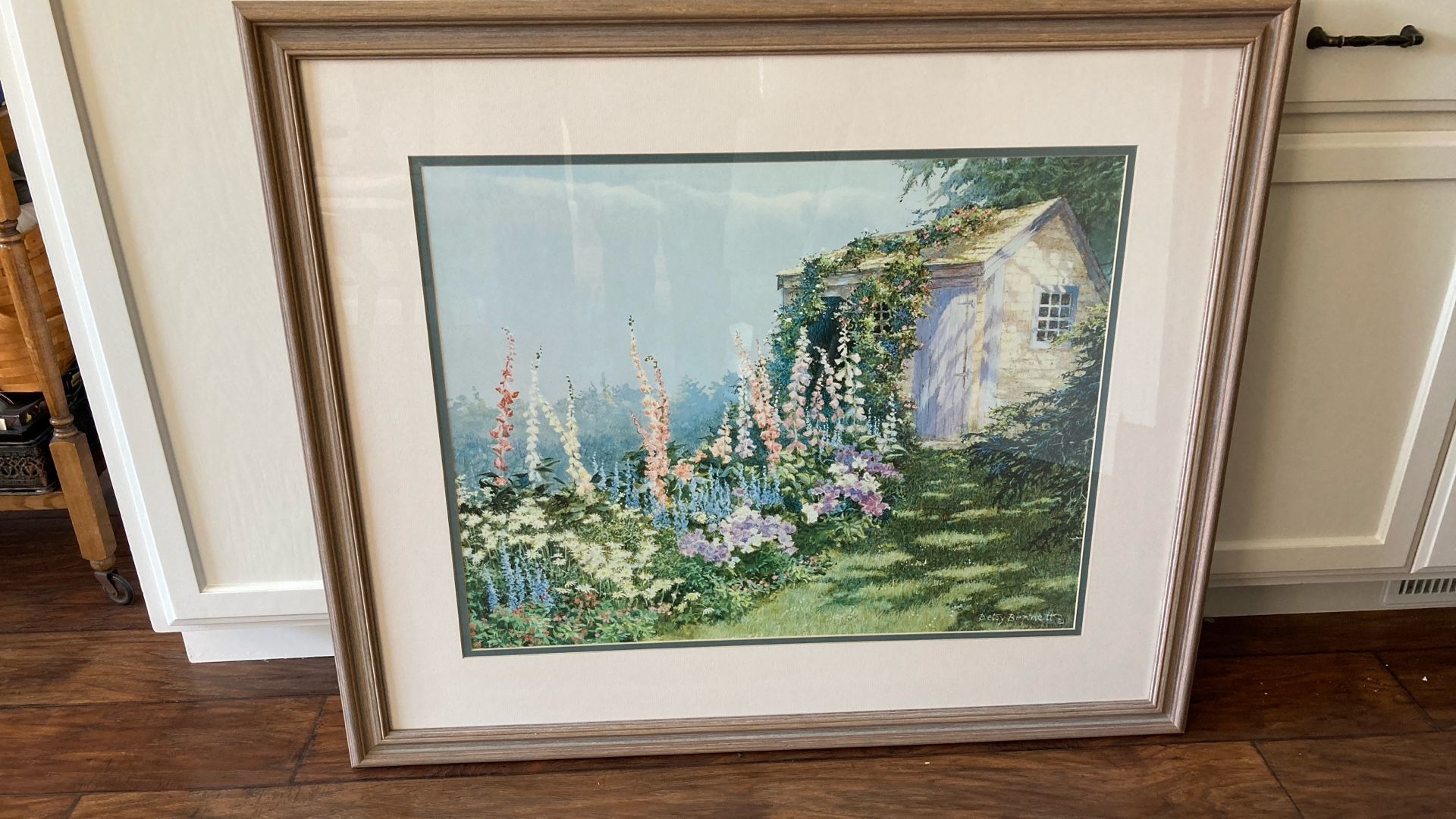 Garden Cottage Framed Picture