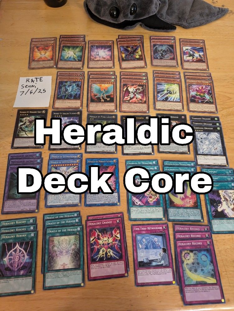 Yu-Gi-Oh Heraldic Deck Core