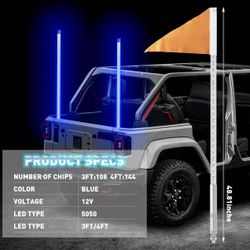 3ft Led Light Whip 