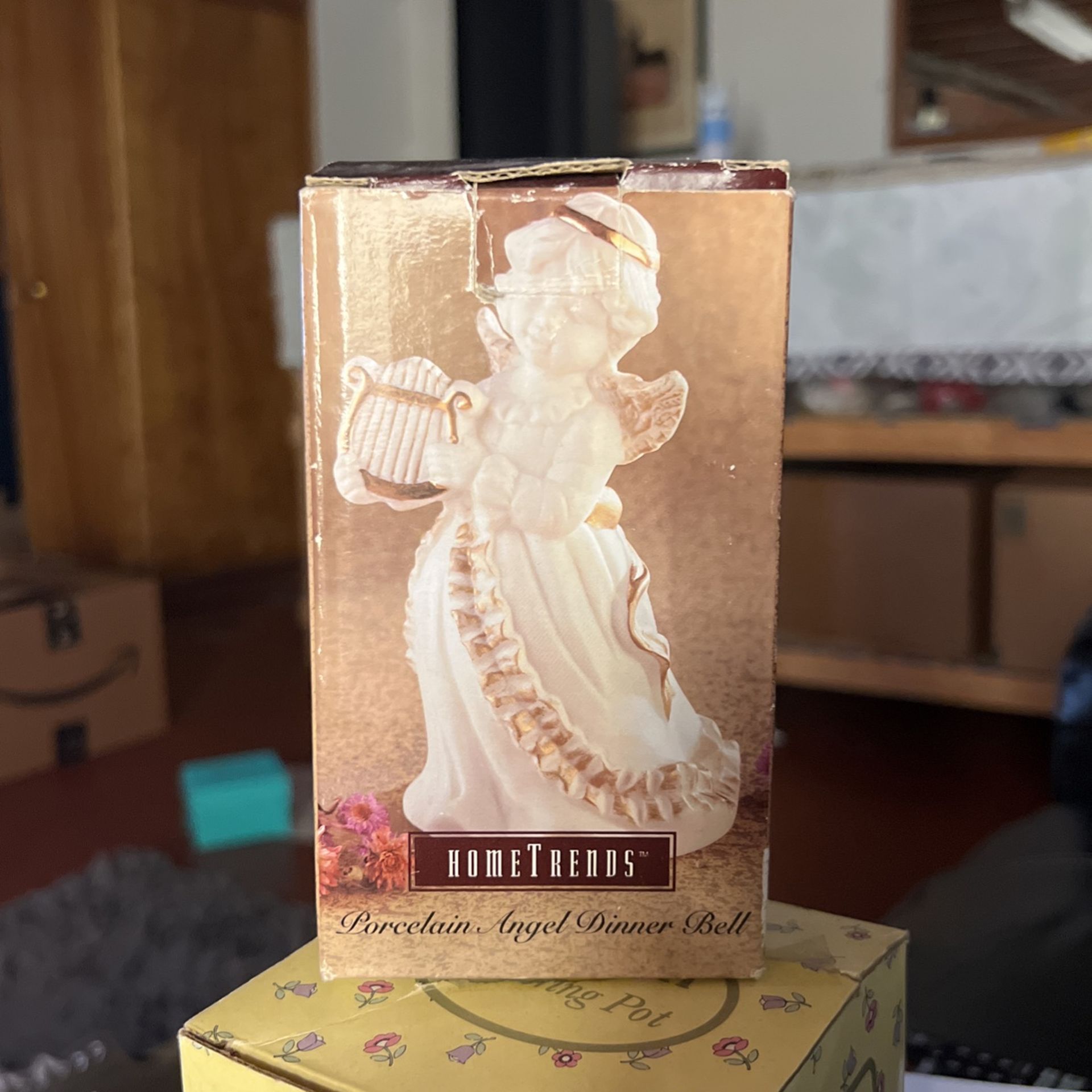 Porcelain Angel Dinner Bell