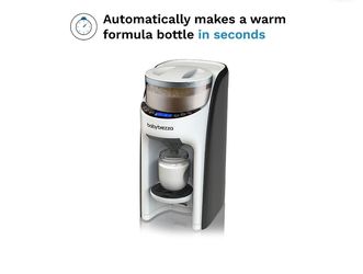 Baby Brezza Formula Pro Advanced Formula Dispenser Machine - Automatically Mix a Warm Formula Bottle Instantly - Easily Make Bottle with Automatic Pow