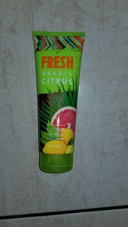 Bath and body works fresh Brazil citrus body cream
