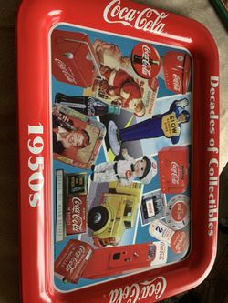 Coca Cola Metal Tray