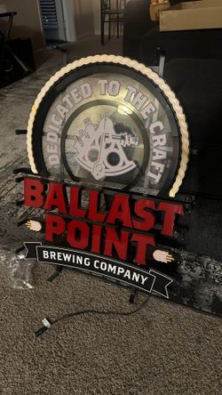 Neon Sign. Ballast Point.
