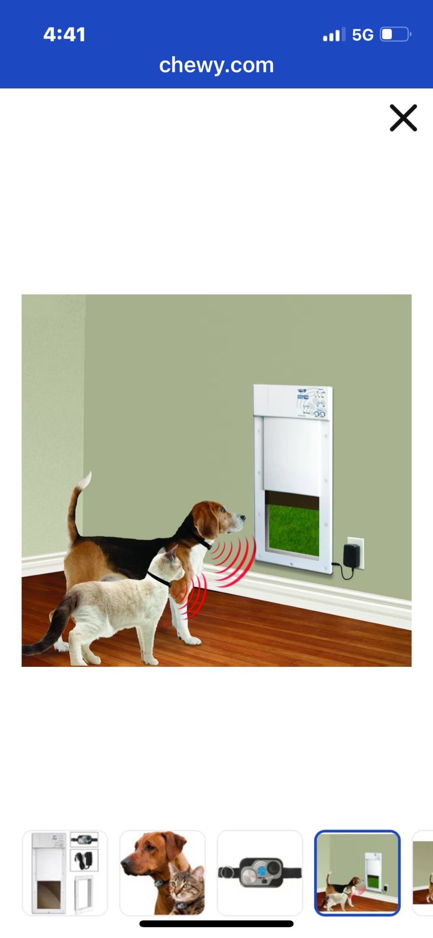 High Tech Pet Products PX-1 Power Pet Fully Automatic Pet Door By High Tech Pet Products - retails for over $419