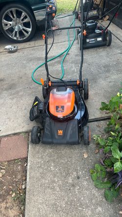 Wen cordlesss lawn mower 21 inches