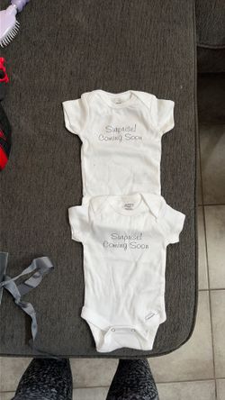 Baby announcement shirts