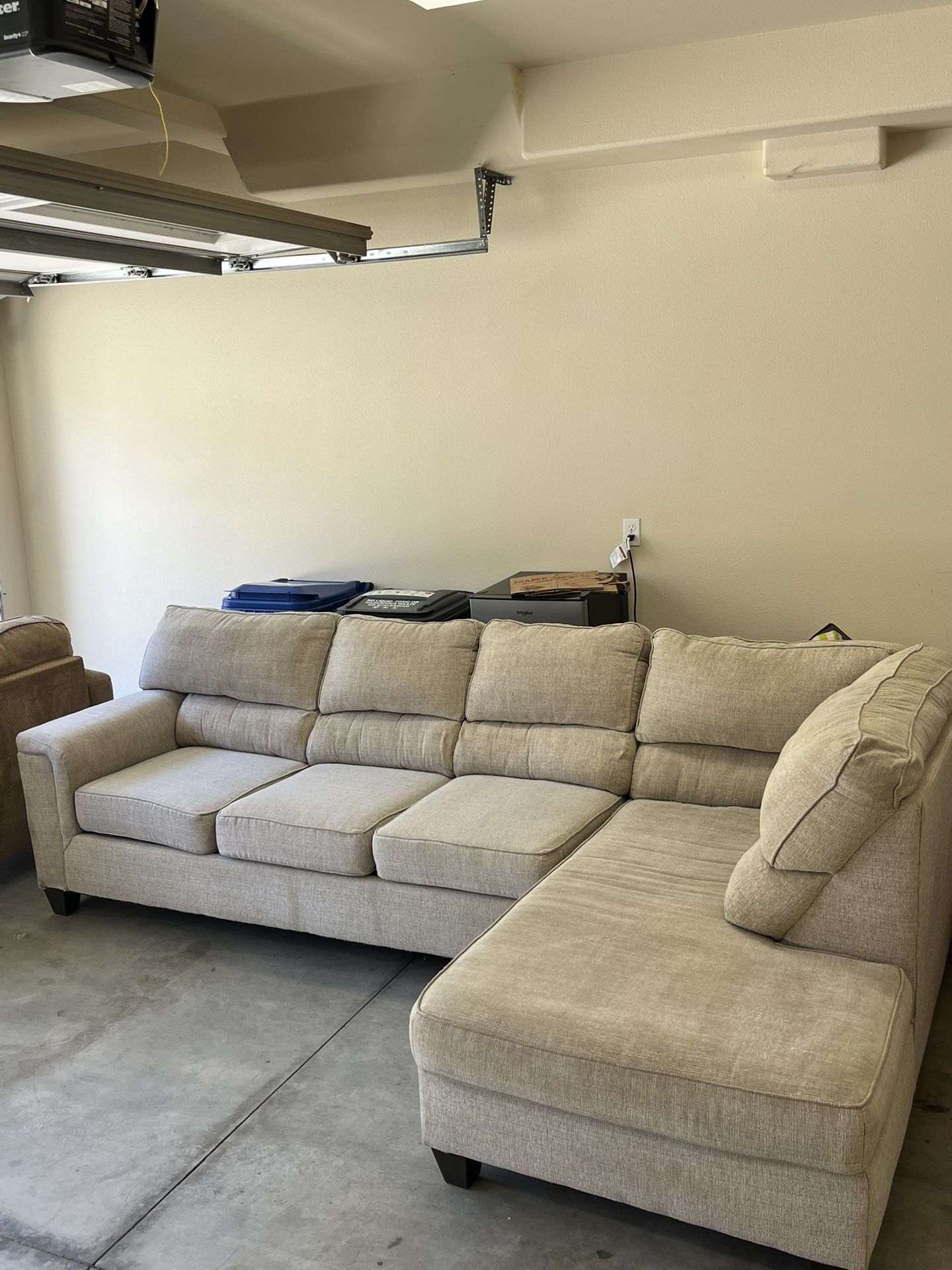 Modern Beige Sectional Sofa