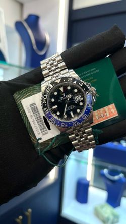 Rolex GMT MASTER II Batgirl 126710BLNR 2021 Watch with Jubilee Bracelet