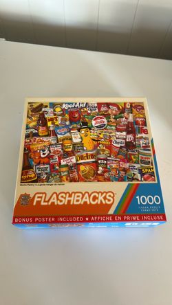 MasterPieces Flashbacks Mom's Pantry 1000-Piece Jigsaw Puzzle