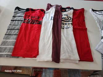 Boys Shirt  11 Pieces Medium And Large. Sale As Bundle.