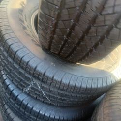 265/70/17. $320. GOODYEAR  SEMI NEW FOUR TIRES  ALSO WE HAVE NEW TIRES ON ESPECIAL PRICES 