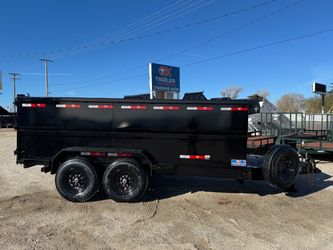 Teton Heavy Duty Dump Trailer