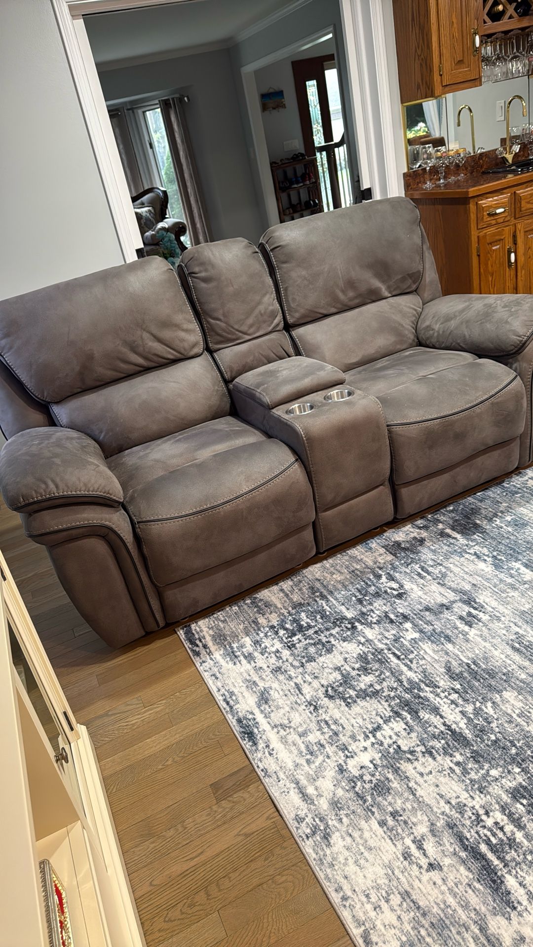 Powered Recline Two Sofas Set Two And Three Seats