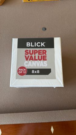 Blick Super Value Canvas 8x8 Pack of 12