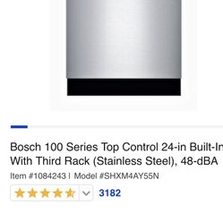 Dishwasher- Brand New 