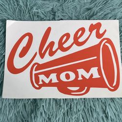 Cheer Mom Decal 