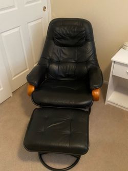 Chair & ottoman