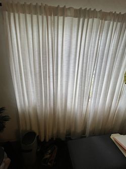 Cortina’s Blanca’s De Algodon  6 Panels