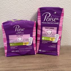 Poise Liners $3 Each