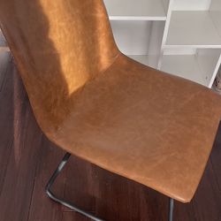 Faux Leather Chair
