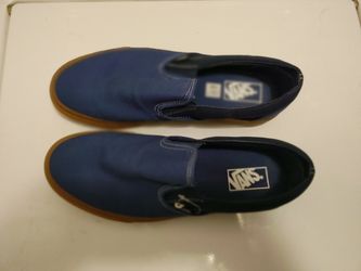 Vans Mens Slip-on Blue Gum Sole