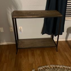 Wooden accent table