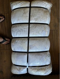 white 200 pound bale shirts