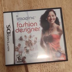 Nintendo DS Game (Fashion Designer)
