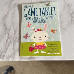 Spring Game Tablet -new